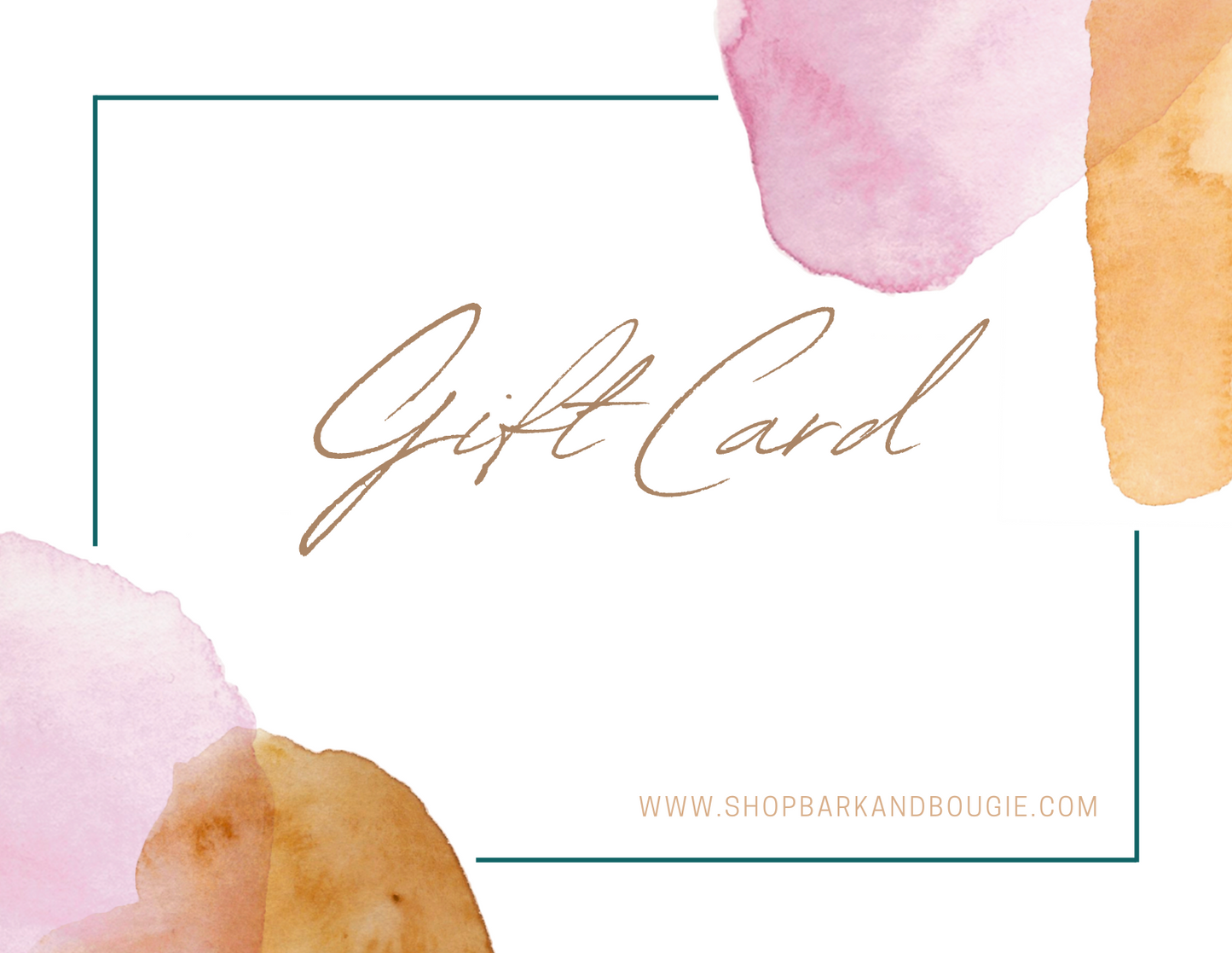 Bark And Bougie e-Gift Card